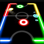 لعبة Glow Hockey اون لاين